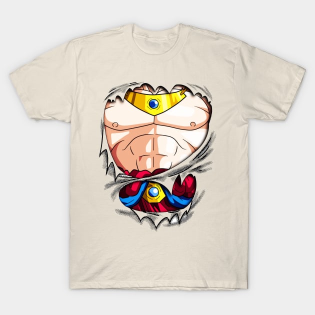 Broly chest Movie Dragon ball T-Shirt by GeekCastle